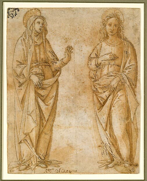 The Virgin and Saint John the Evangelist