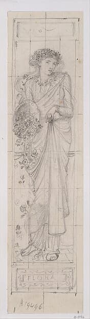 Design for the Figure of "Flora"