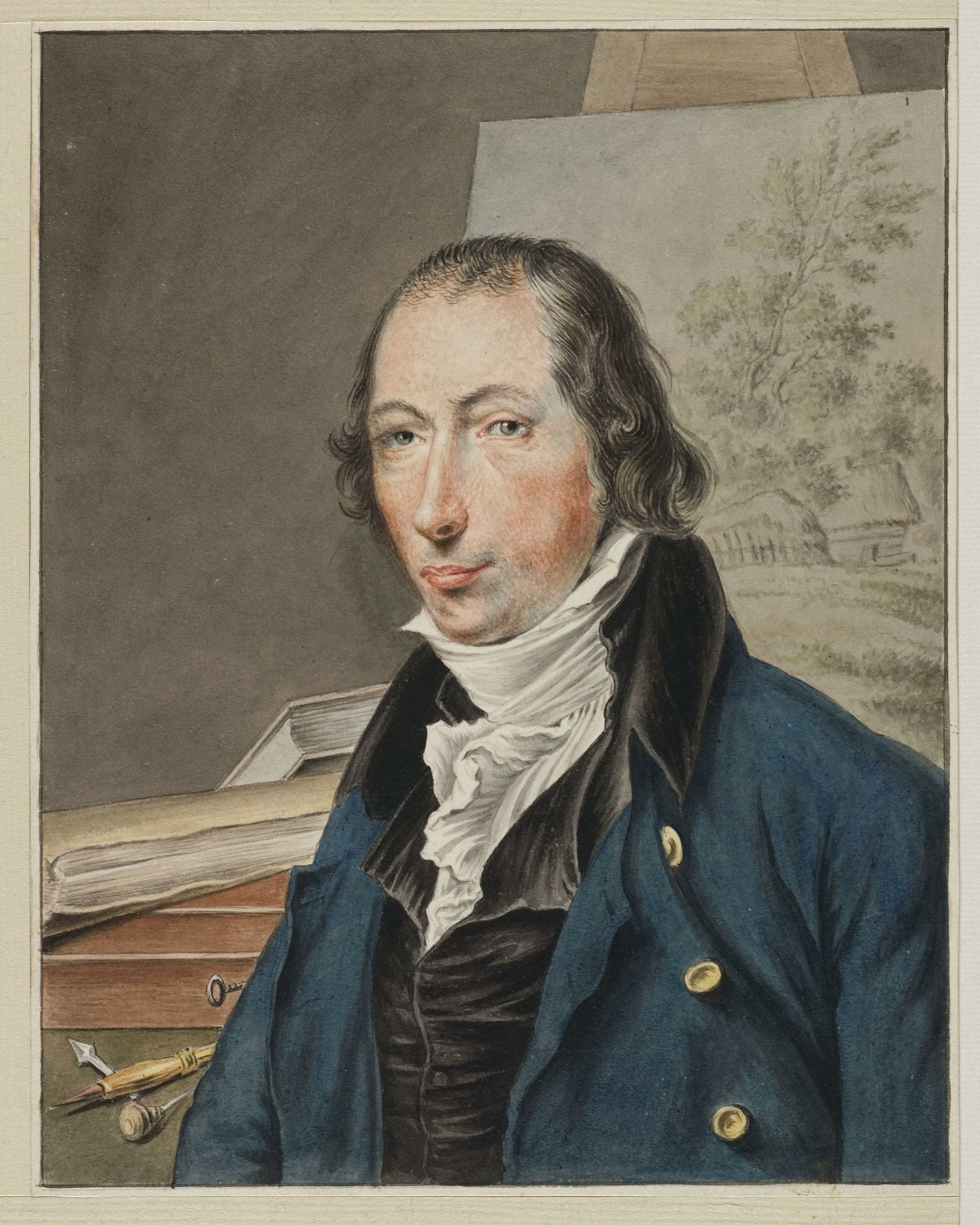 Portrait of Brussel, Hermanus van