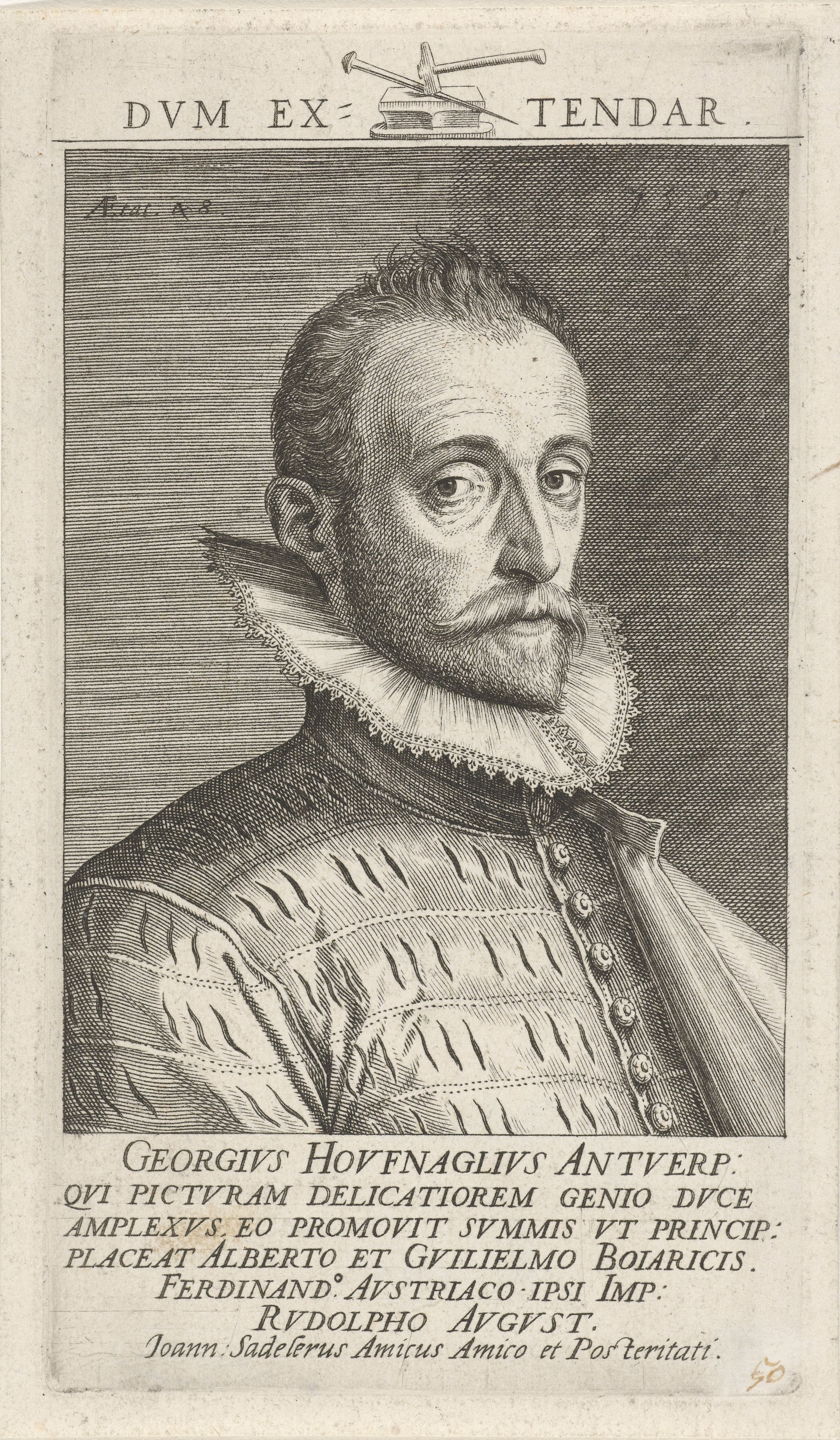 Portrait of Hoefnagel, Joris
