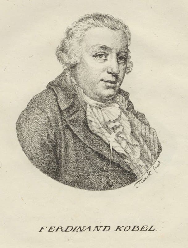 Portrait of Kobell, Ferdinand