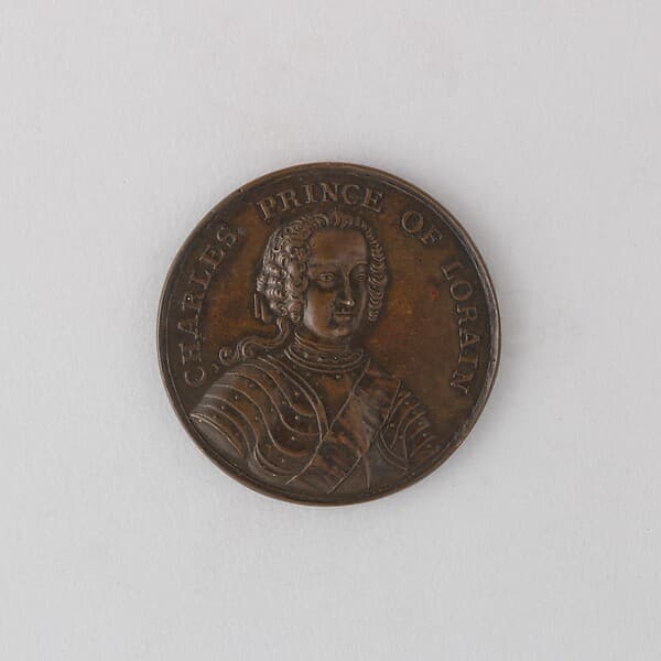 Medal Showing the Recapture of Prague and Charles Prince of Lorraine