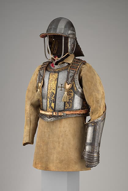 Harquebusier's Armor of Pedro II, King of Portugal (reigned 1683–1706)