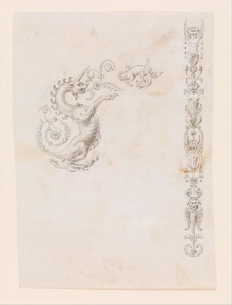 Design for the Decoration of the Grip of a Pocket Pistol