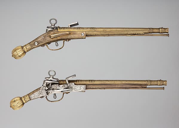 Pair of Miquelet Pistols