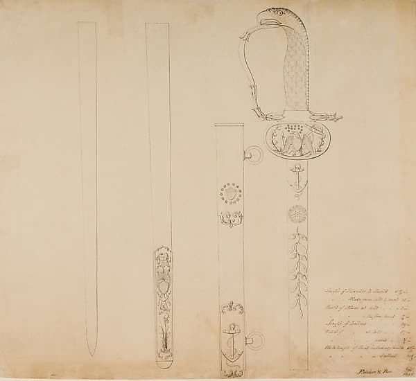 Design for an Officer's Sword