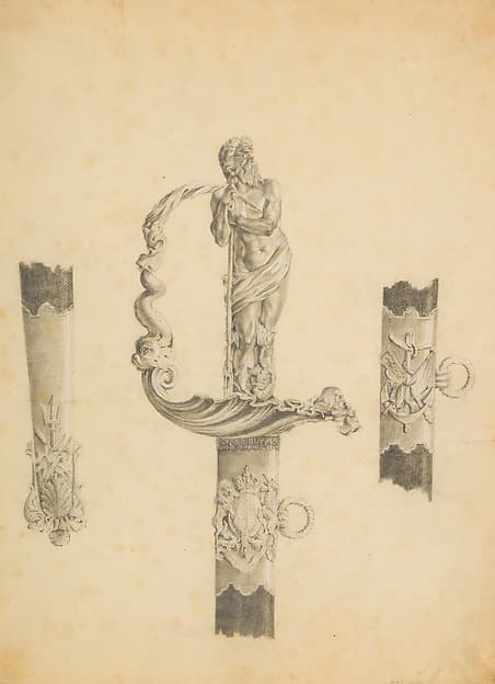 Design for a Naval Presentation Sword