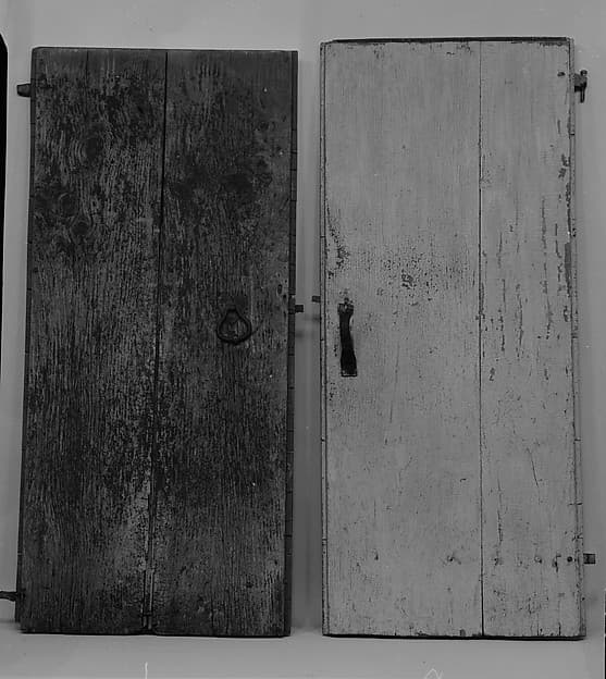 Batten Door from the Williams House, near Preston, Connecticut