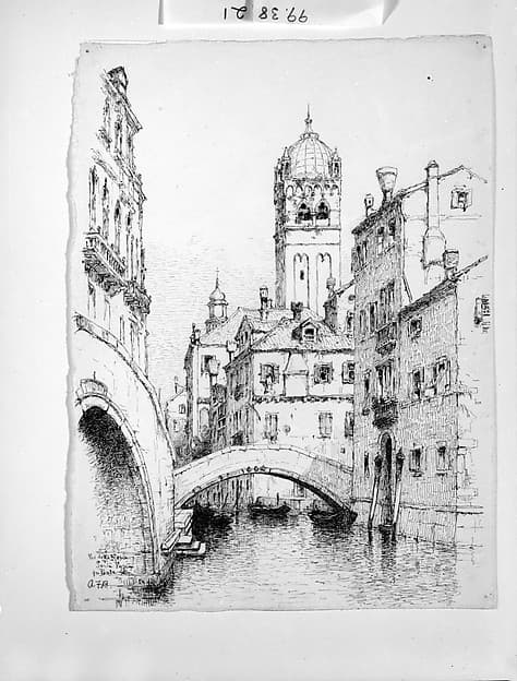 Rio della Fosca and Santa Fosca, Venice