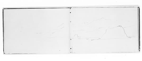 Rocky Landscape (Cape Flattery) (from Sketchbook X)