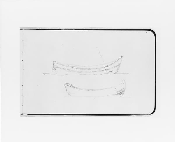 Two Rowboats (from Sketchbook)