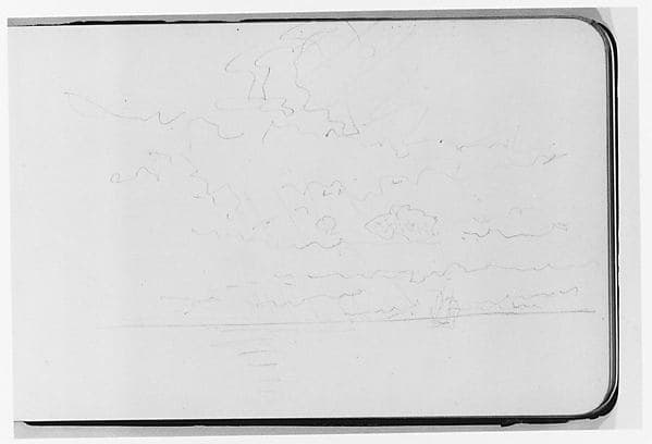 Study for Seascape (from Sketchbook)