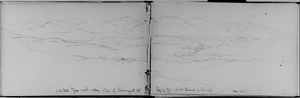 Catskills, 1871 (from Sketchbook)