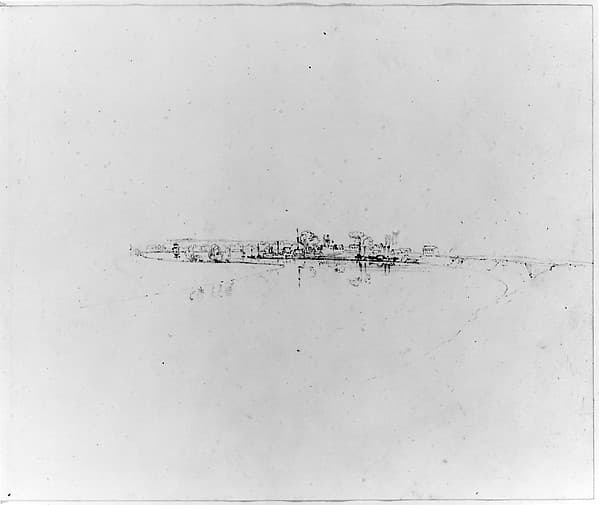 Factories on the Shoreline (from Sketchbook)