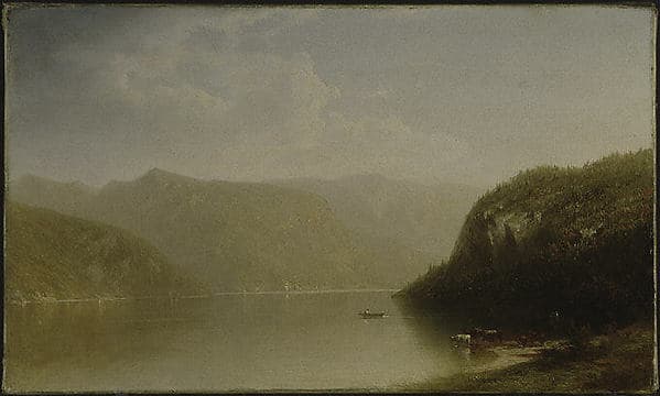 Mountain Lake Scene