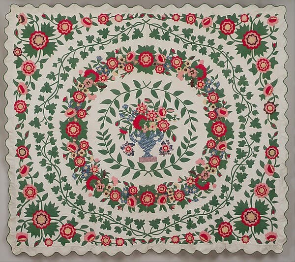 Floral Applique Quilt