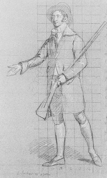 Study for "The Knatchbull Family": Sir Edward Knatchbull