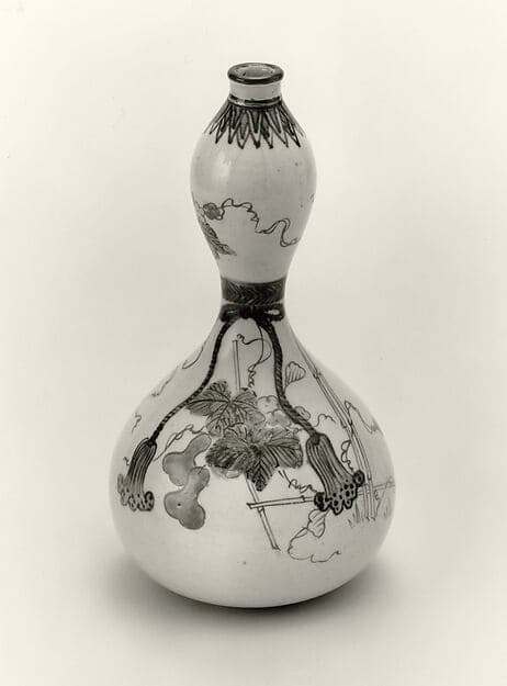 Sake Bottle in the Shape of a Gourd