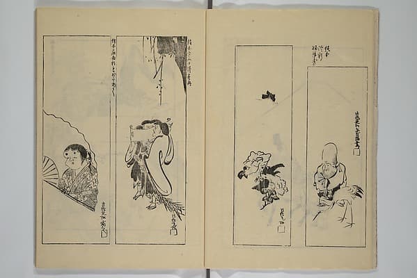 One Hundred Paintings by Kōrin (Kōrin hyakuzu) 光琳百圖