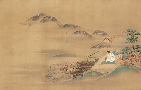 石山師香筆 源氏物語八景 絵巻|Eight Views from The Tale of Genji