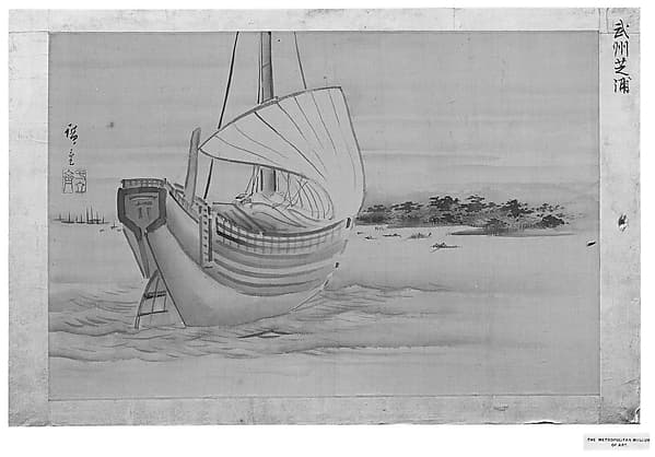 Shibaura Bay of Musashi Province