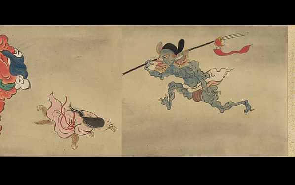 望月玉蟾筆 真珠庵蔵百鬼夜行絵巻図|Copy of Night Parade of One Hundred Demons from the Shinjuan Collection