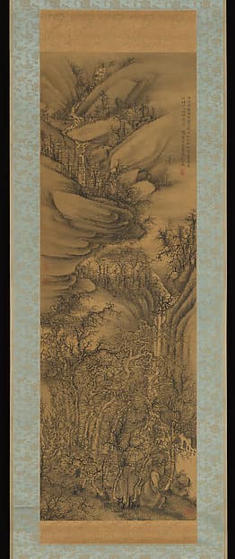 冬山水図 (Fuyu sansui zu)|Winter Landscape