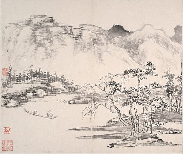 清 伊秉綬 山水 冊|Landscapes