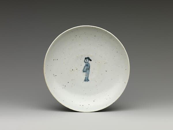 Dish with Figure