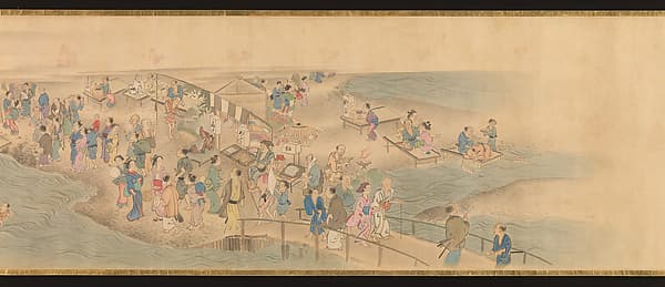 源琦筆 華洛四季遊楽図巻|Scenes of the Four Seasons in Kyoto