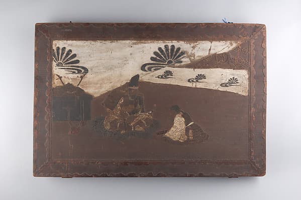 Kusunoki Masashige Bidding Farewell to His Son Masatsura