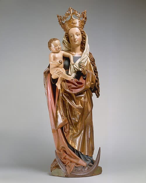 Virgin and Child on a Crescent Moon