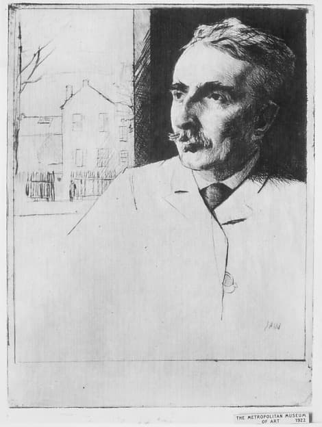 Portrait of John F. Weir