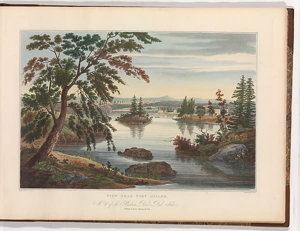 View Near Fort Miller (No. 10 (later changed to No. 9) of The Hudson River Portfolio)