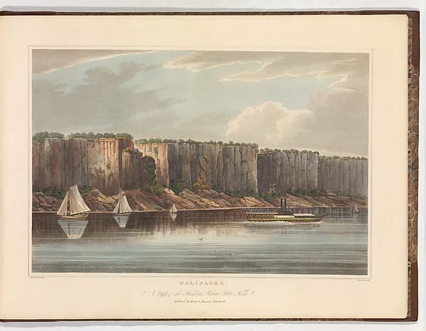 The Palisades (No. 19 of The Hudson River Portfolio)