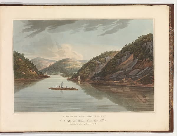 View Near Fort Montgomery (No. 22 (later changed to No. 18) of The Hudson River Portfolio)