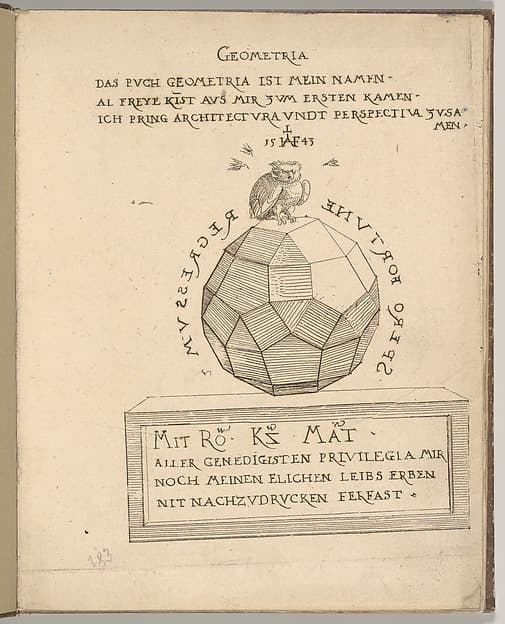 A True and Thorough Instruction in Geometry (Ein aigentliche und grundtliche anweysung in die Geometria)
