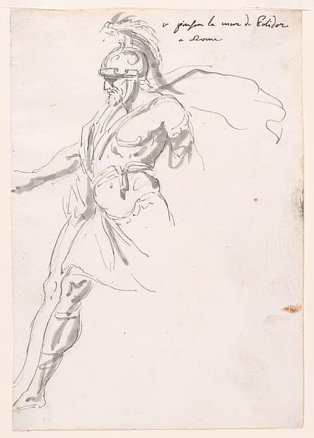 Striding Roman Soldier