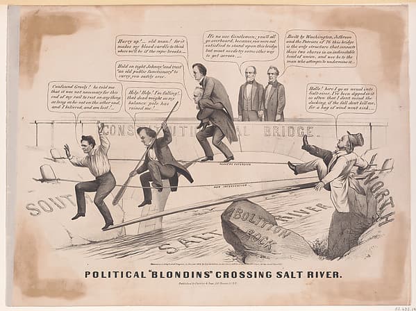 Political "Blondins" Crossing Salt River