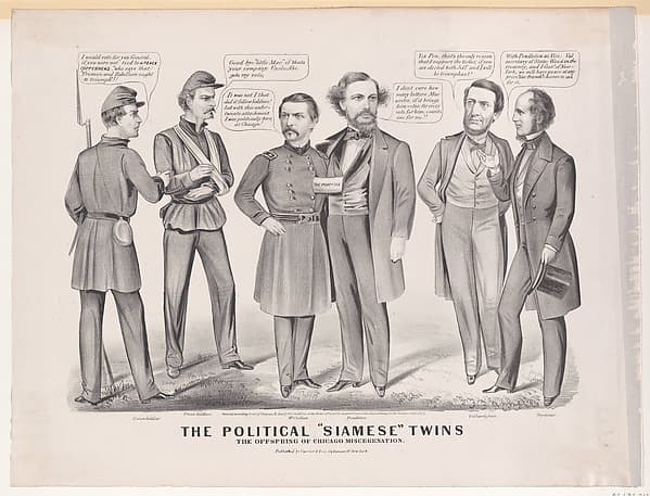 The Political "Siamese" Twins, the offspring of Chicago miscegenation