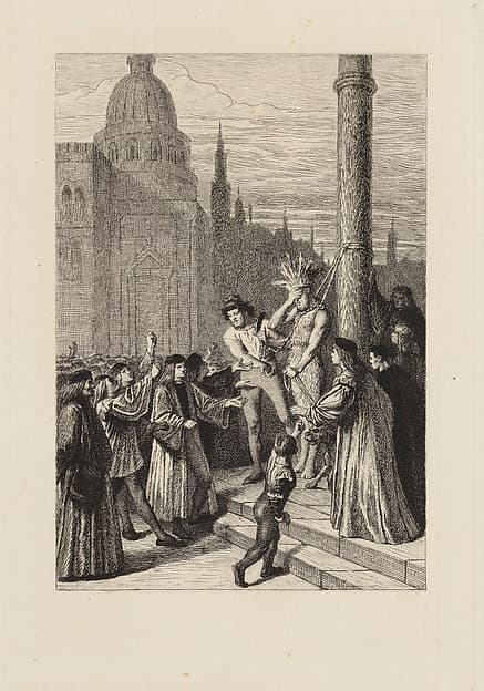 Le Cordelier de Venise, plate 4 from "The Decameron"