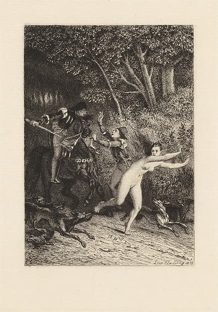 L'Enfer des Beautés Cruelles, plate 5 from "The Decameron"