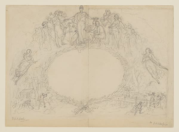 Allegorical cartouche