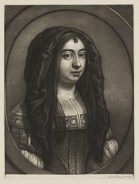Portrait of a Woman with a Veil