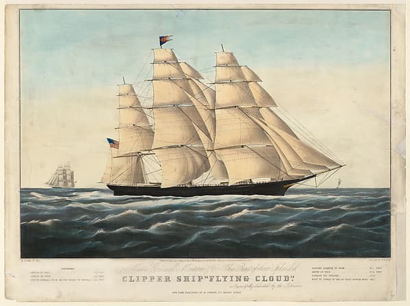 Clipper Ship "Flying Cloud"