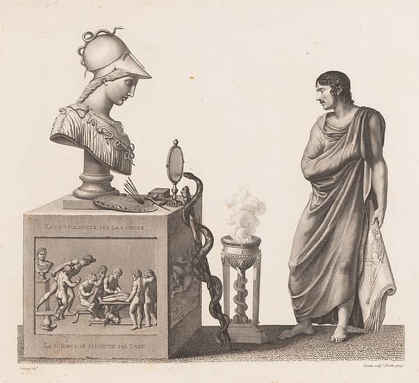 Anatomie du gladiateur combattant applicable aux beaux arts, ou Traité des os, des muscles, du mécanisme de mouvemens, de proportions et des caractères du corps humain (Anatomy of the Fighting Gladiator), Paris (Salvage), 1812