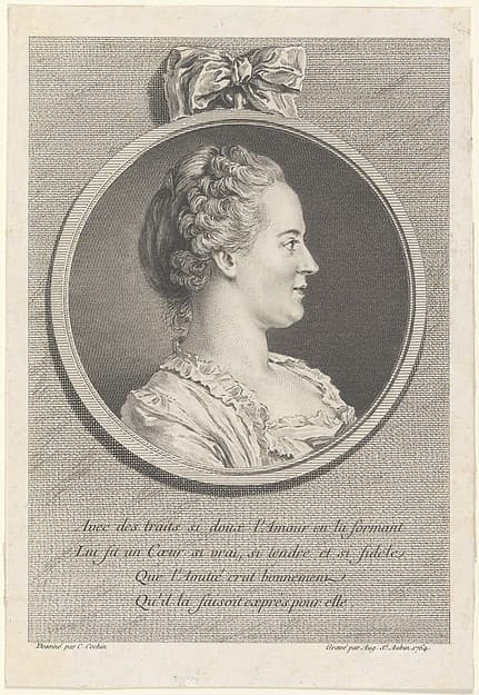 Portrait of Madame de Pompadour (Madame Le Normant d'Estiolles)