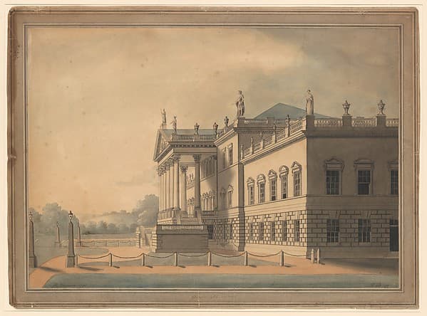 East Front of Wentworth Woodhouse, Yorkshire