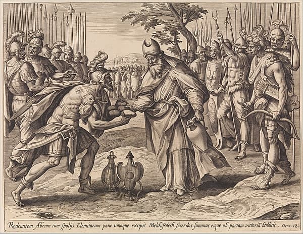 The Meeting of Abraham and Melchizedek, from The Story of Abraham