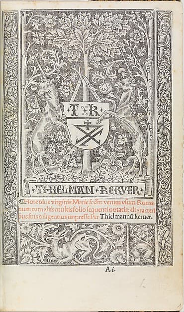 Horae, B.M.V. use of Rome